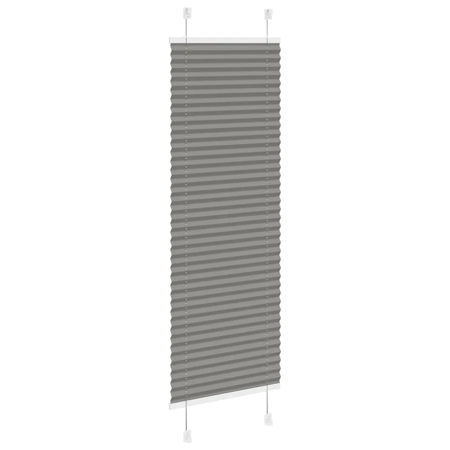 Store plissé anthracite 50x150 cm largeur du tissu 49,4 cm - 4