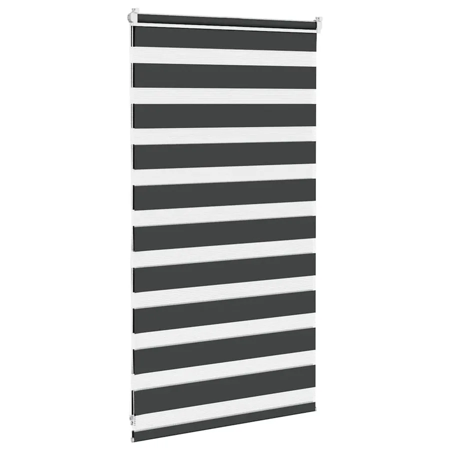 Store zèbre noir 90x100 cm largeur du tissu 85,9 cm polyester - 4