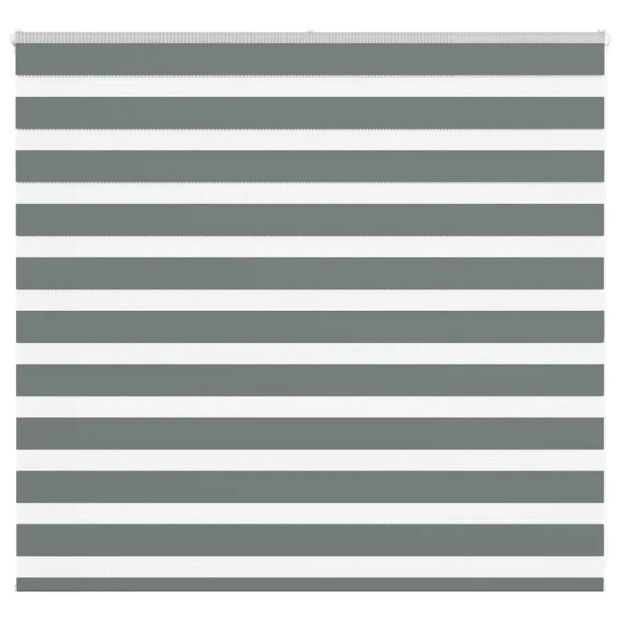 Store zèbre gris foncé largeur du tissu 155,9 cm polyester
