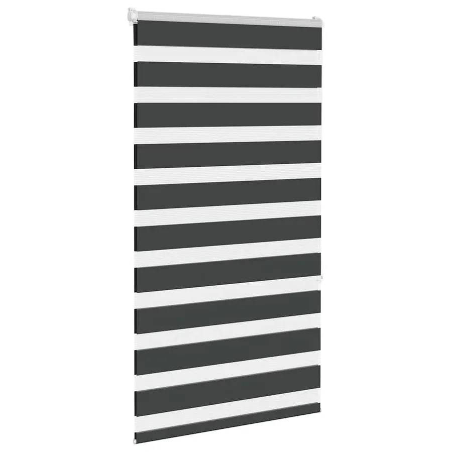 Store zèbre noir 85x150 cm largeur du tissu 80,9 cm polyester - 3