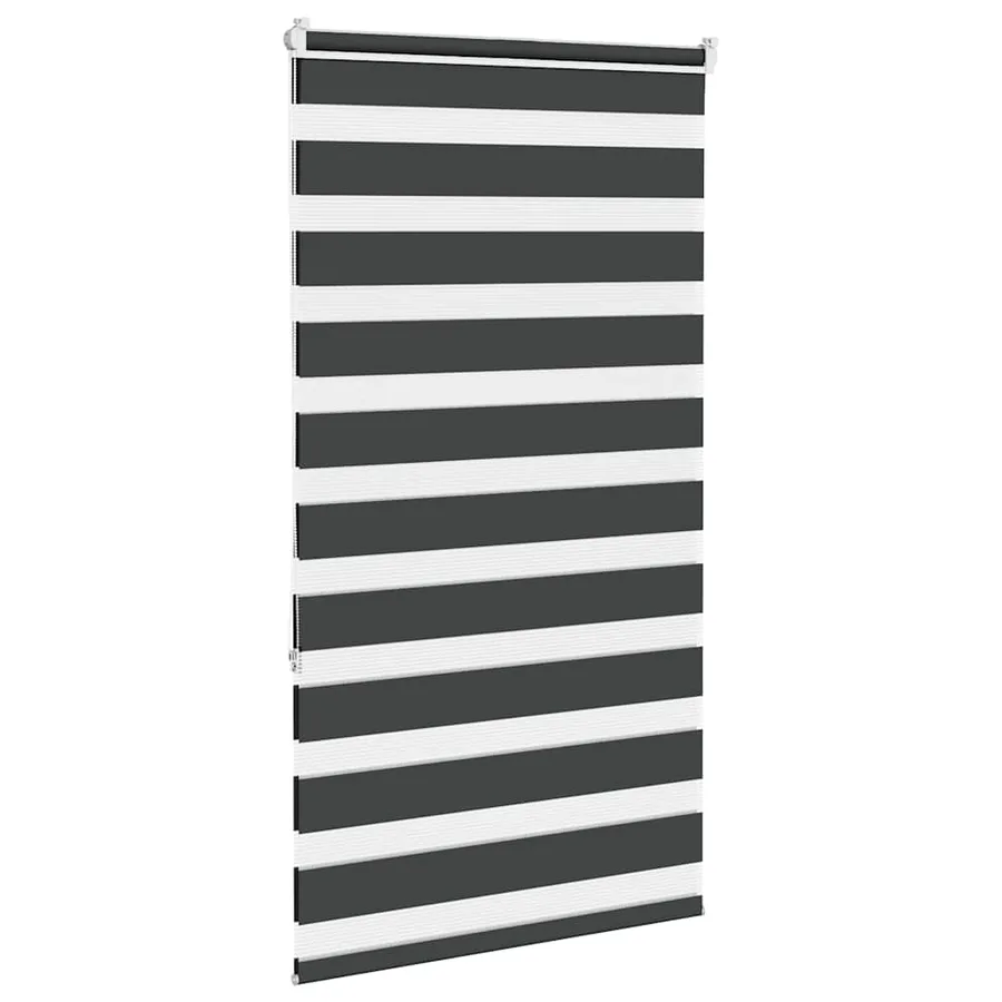 Store zèbre noir 85x150 cm largeur du tissu 80,9 cm polyester - 4