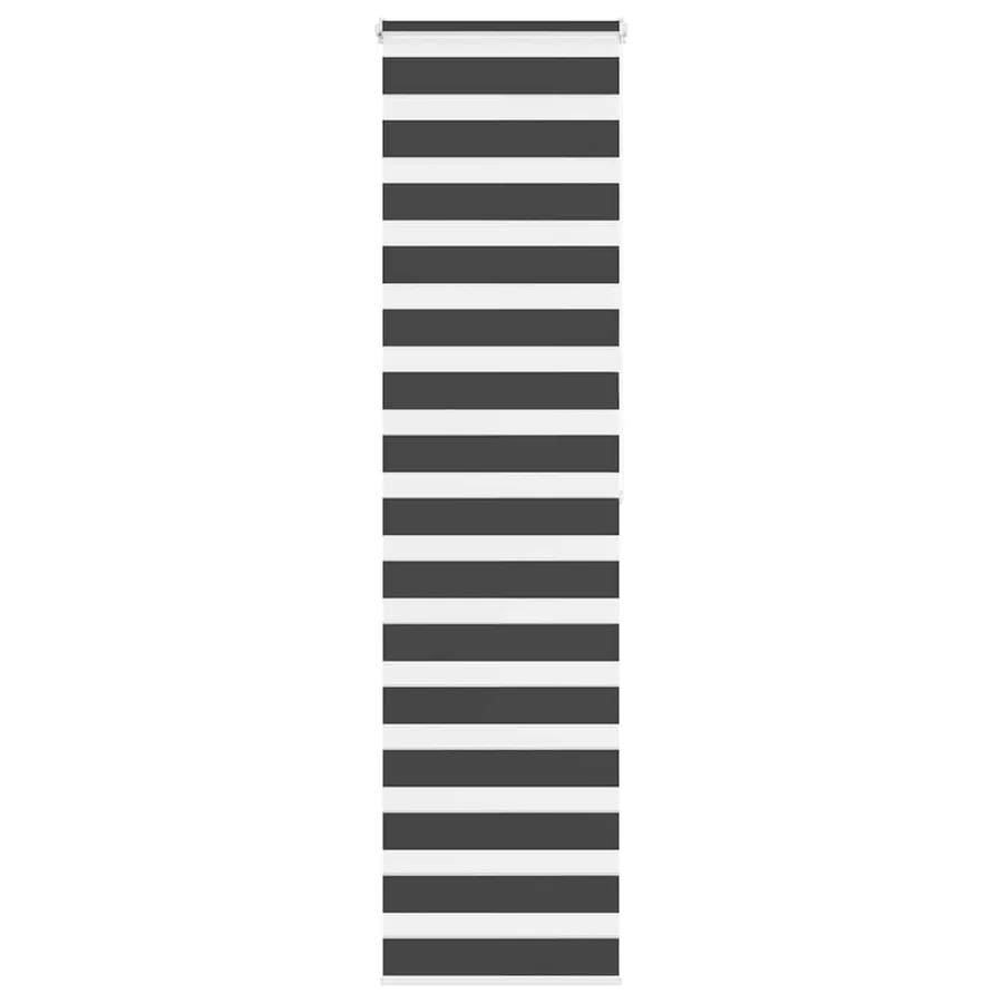 Store zèbre noir 60x200 cm largeur du tissu 55,9 cm polyester
