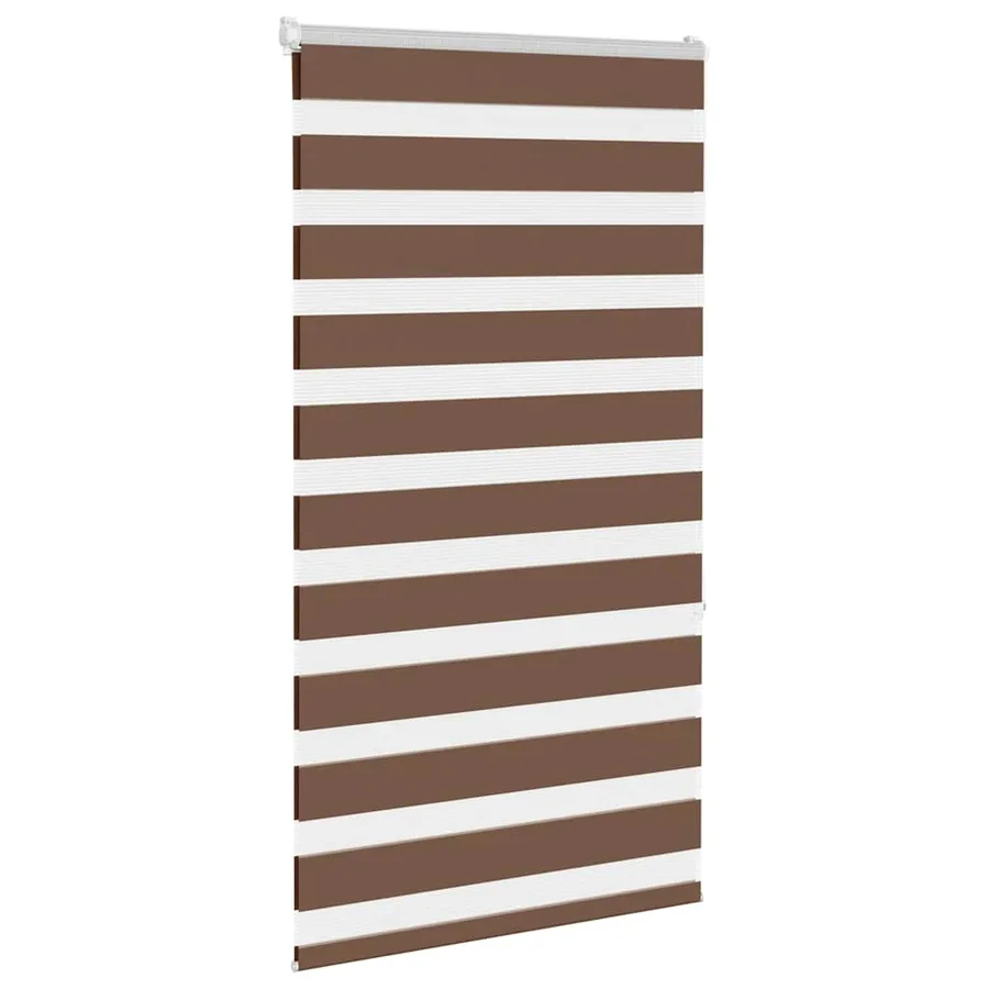 Store zèbre marron 80x150 cm largeur du tissu 75,9 cm polyester - 3