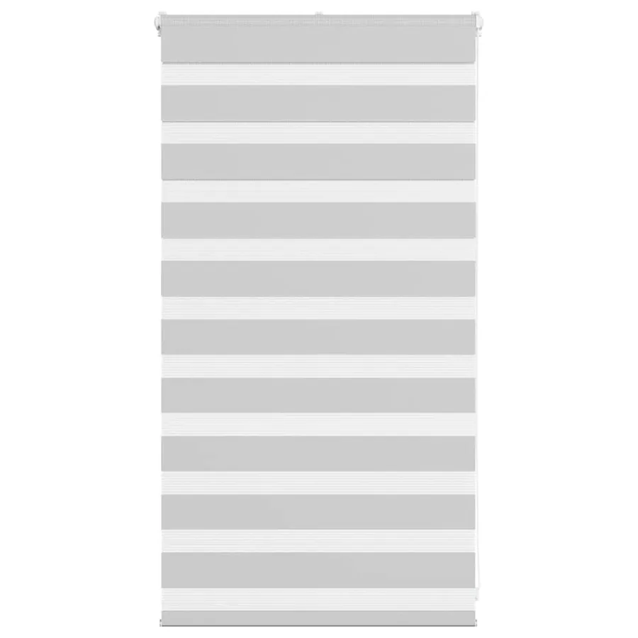 Store zèbre gris clair largeur du tissu 70,9 cm polyester