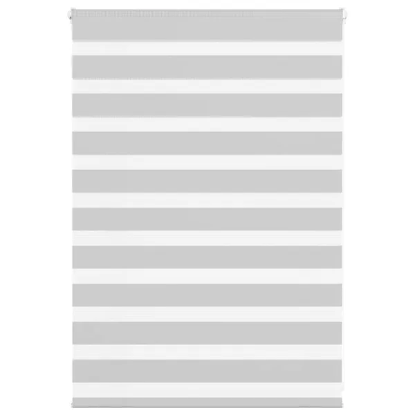 Store zèbre gris clair largeur du tissu 105,9 cm polyester