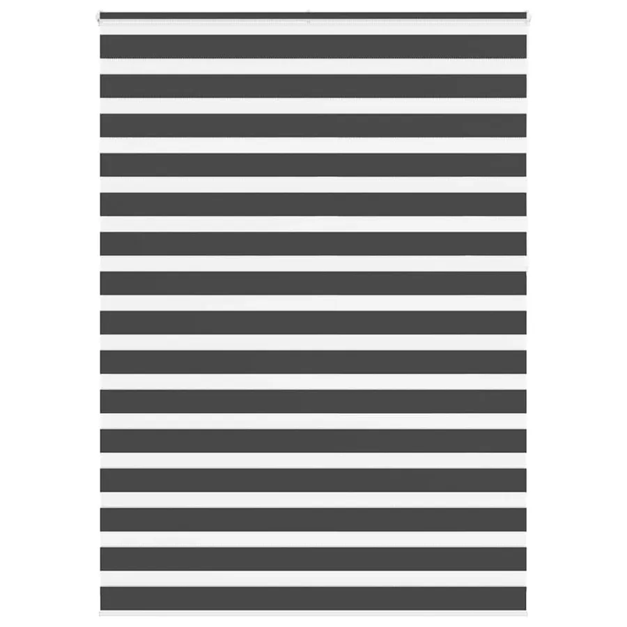 Store zèbre noir 155x230 cm largeur du tissu 150,9 cm polyester
