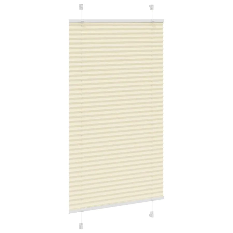 Store plissé crème 75x100 cm largeur du tissu 74,4 cm polyester - 3