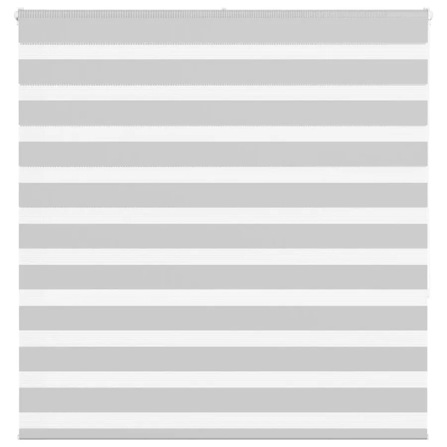Store zèbre gris clair largeur du tissu 140,9 cm polyester