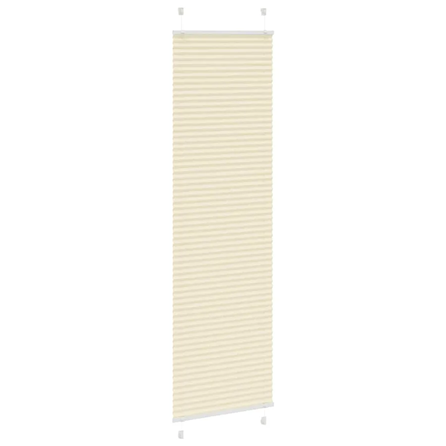 Store plissé crème 55x200 cm largeur du tissu 54,4 cm polyester - 3