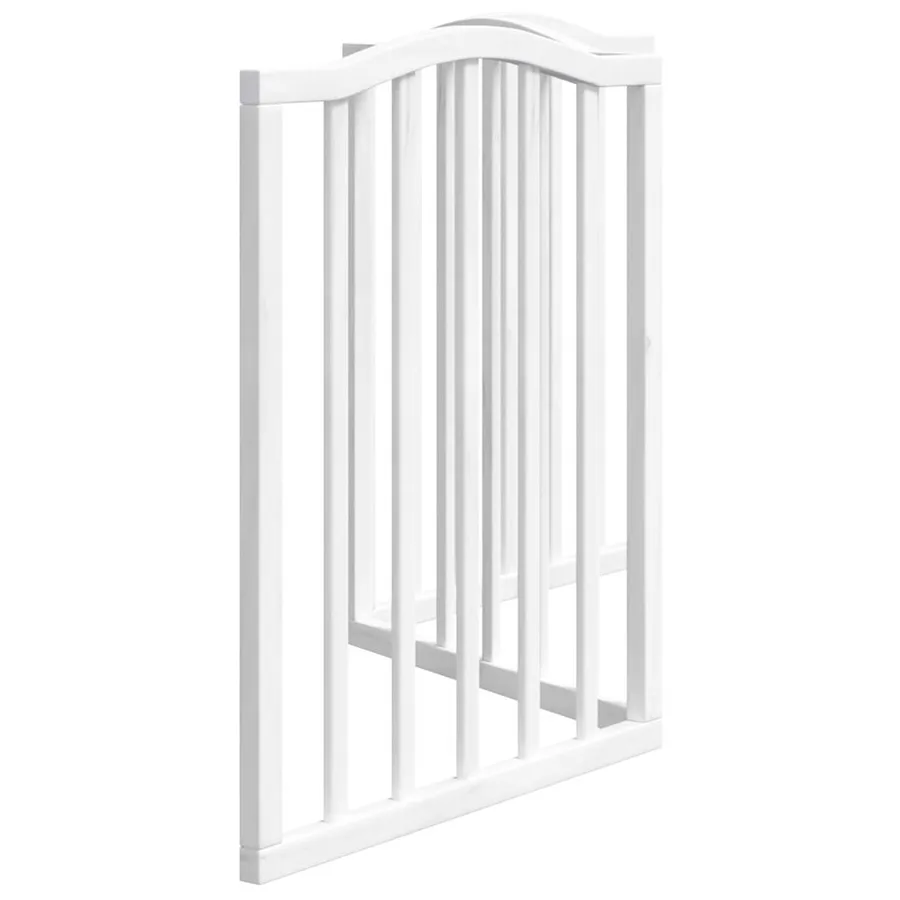 Barrière pour chien pliable 3 panneaux 150 cm bois de peuplier - 5