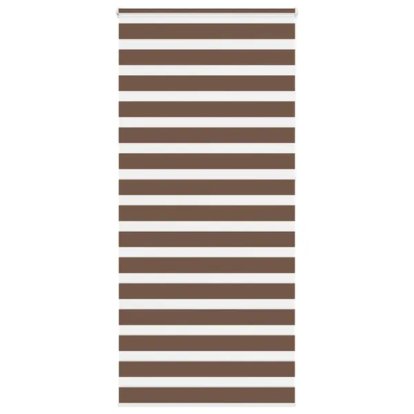 Store zèbre marron 115x230cm largeur du tissu 110,9cm polyester