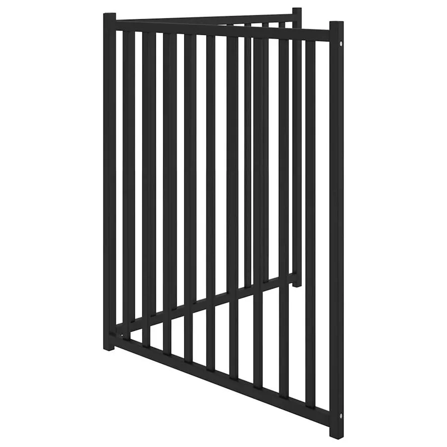 Barrière pour chien pliable 2 panneaux 160 cm bois sapin massif - 5