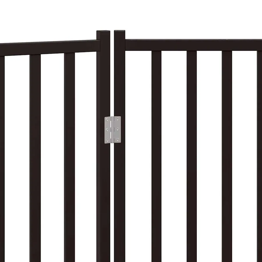Barrière pour chien pliable 2 panneaux 160 cm bois sapin massif - 8