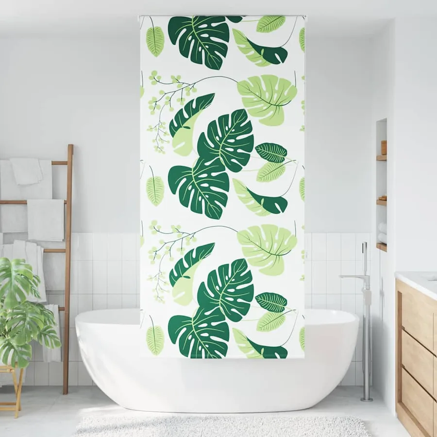 Store enrouleur de douche 90x240 cm largeur du tissu 86 cm - 2