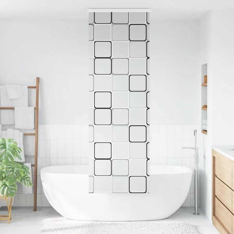 Store enrouleur de douche avec cassette largeur du tissu 66 cm - 2