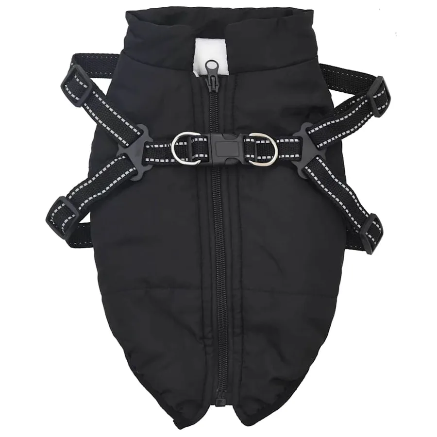 Manteau pour chiens avec harnais imperméable réfléchissant L40 - 2