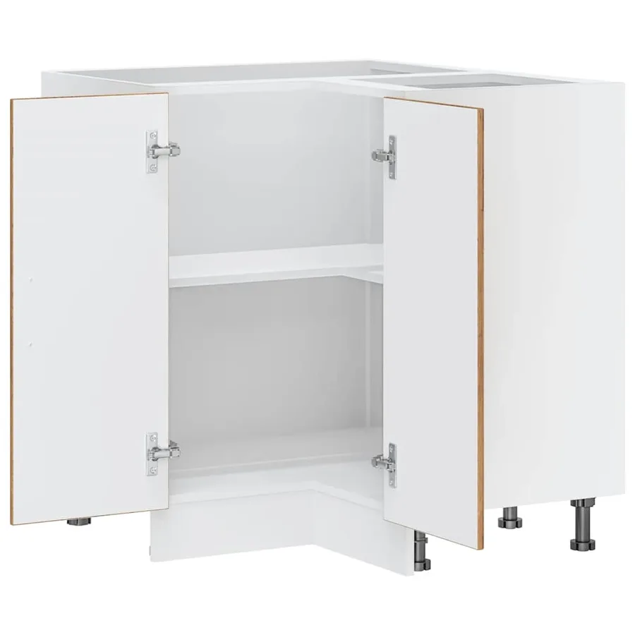 Armoire d'angle de cuisine Porto vieux bois bois d'ingénierie - 6