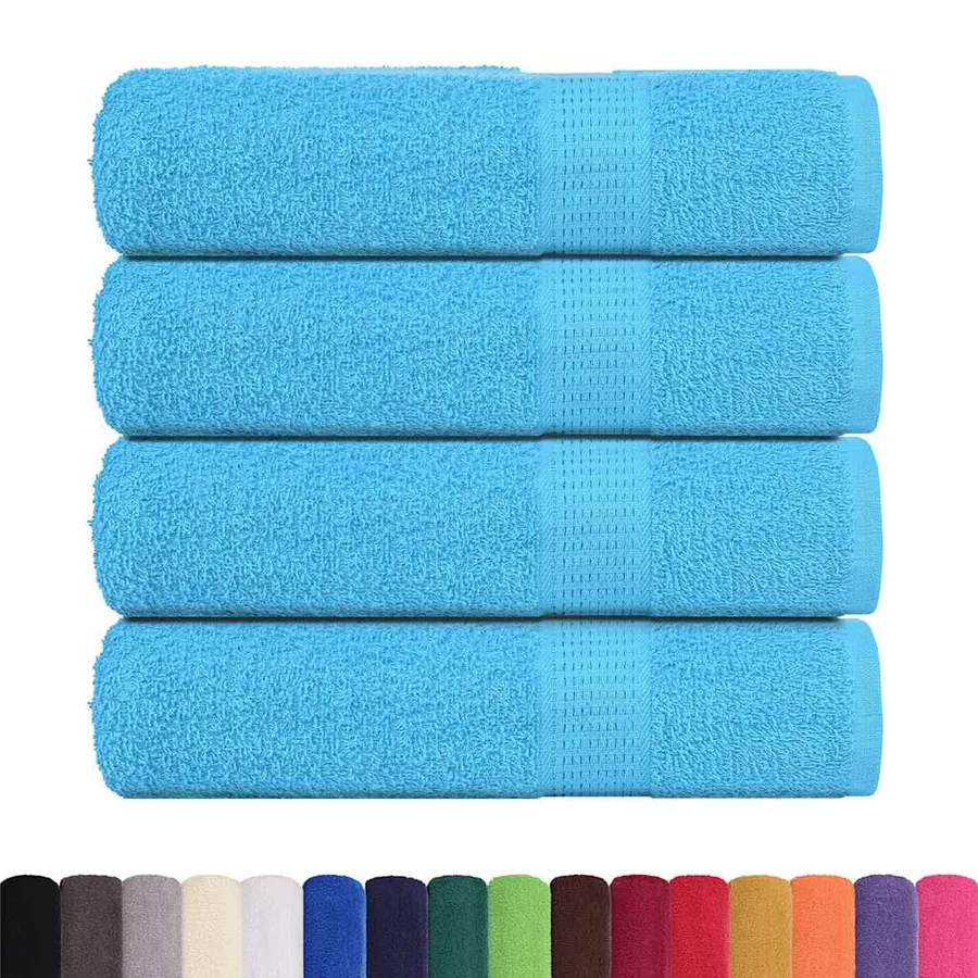 Essuie-mains FROGN 4 pcs turquoise 50x100 cm 360 g/m² - 2