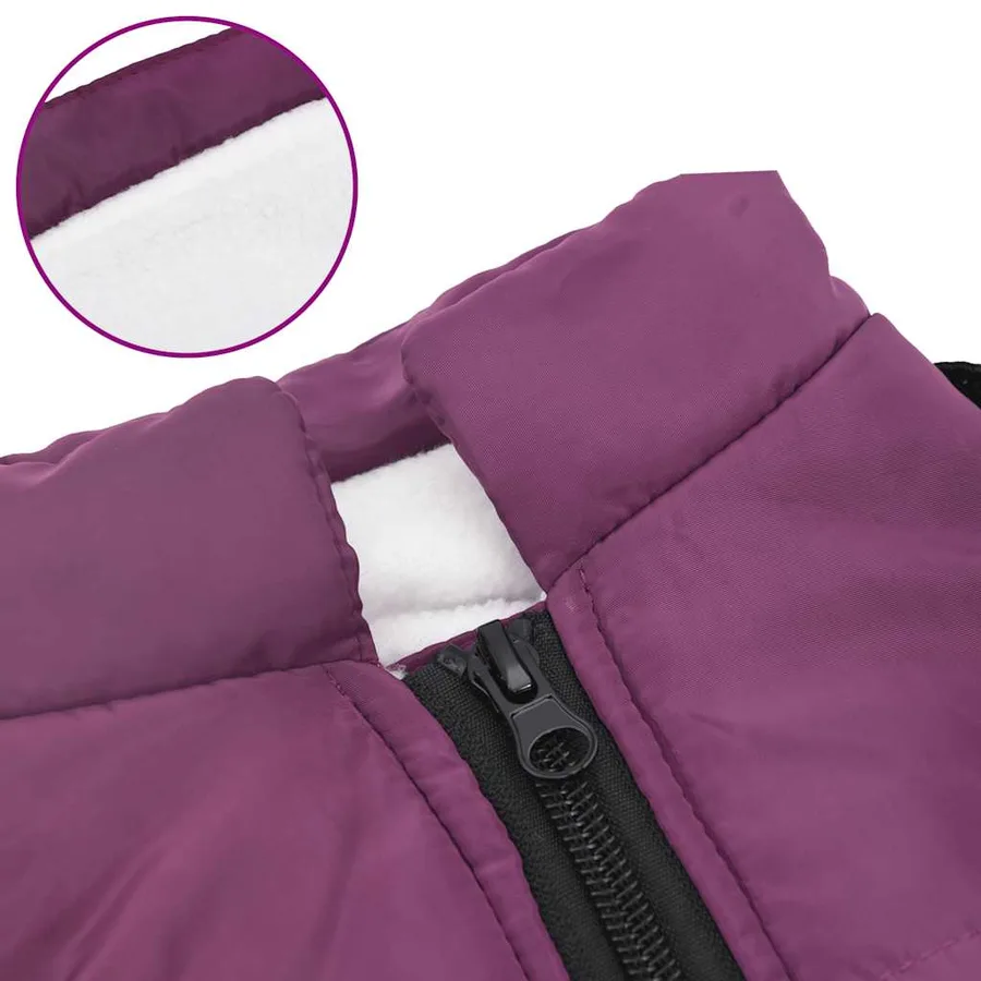 Manteau pour chiens avec harnais imperméable réfléchissant L40 - 7