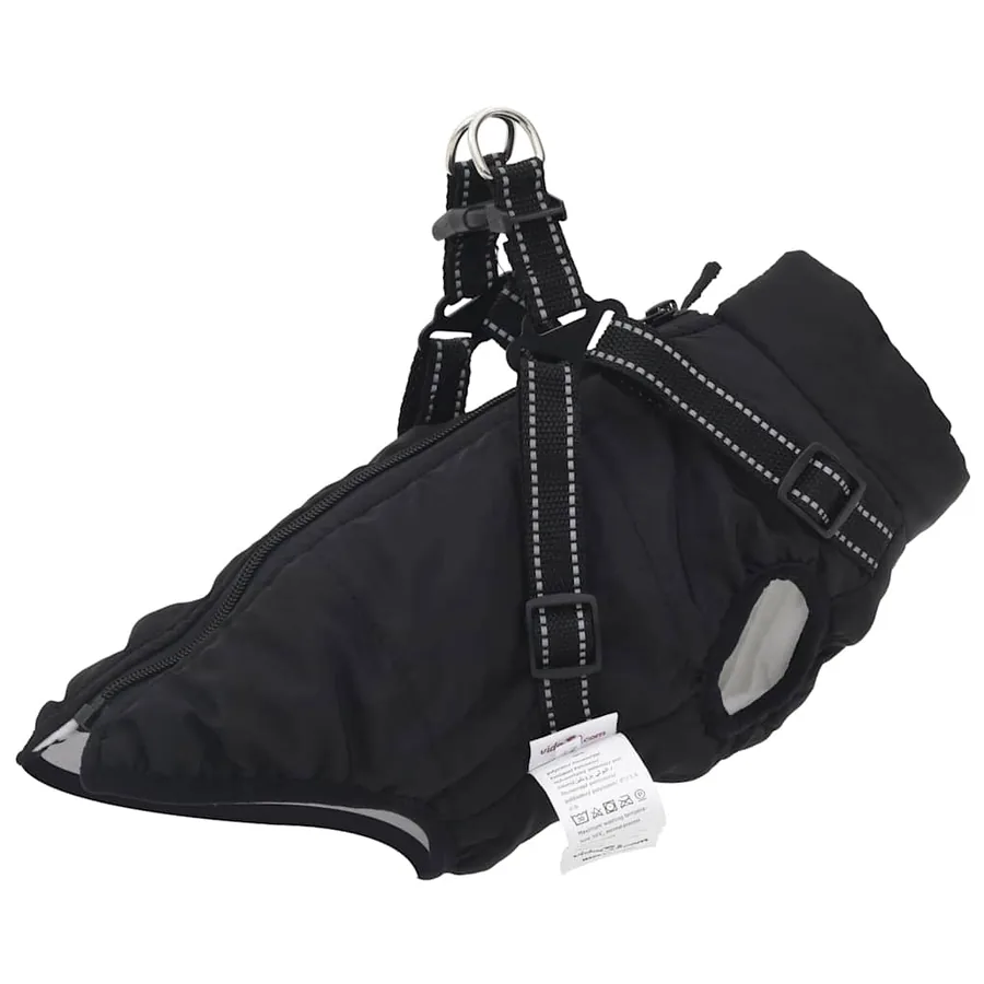 Manteau pour chiens avec harnais imperméable réfléchissant L24
