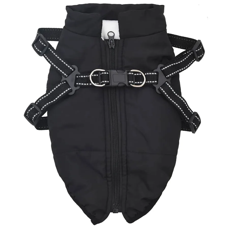 Manteau pour chiens avec harnais imperméable réfléchissant L24 - 2