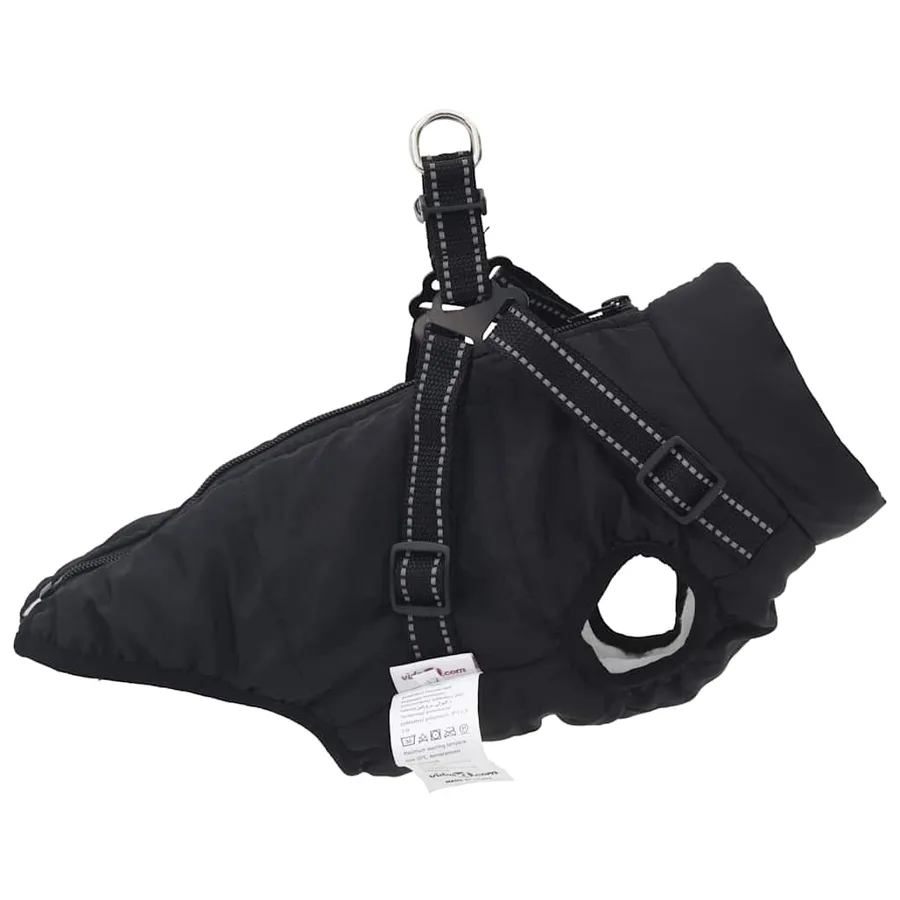 Manteau pour chiens avec harnais imperméable réfléchissant L24 - 4