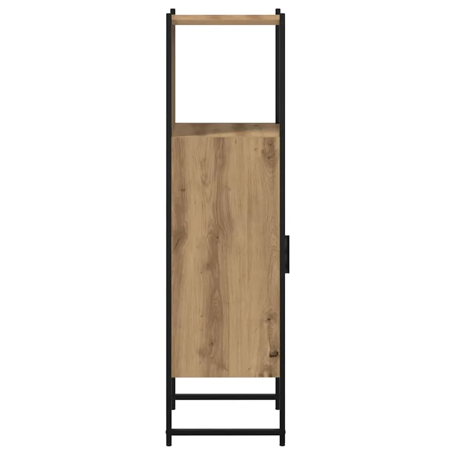 Armoire de salle de bain chêne artisanal 33x33x120,5 cm - 6