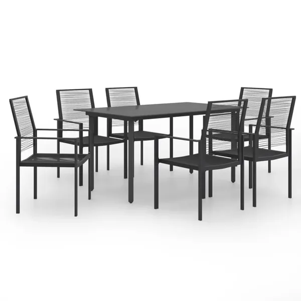 Ensemble à manger de jardin 7 pcs