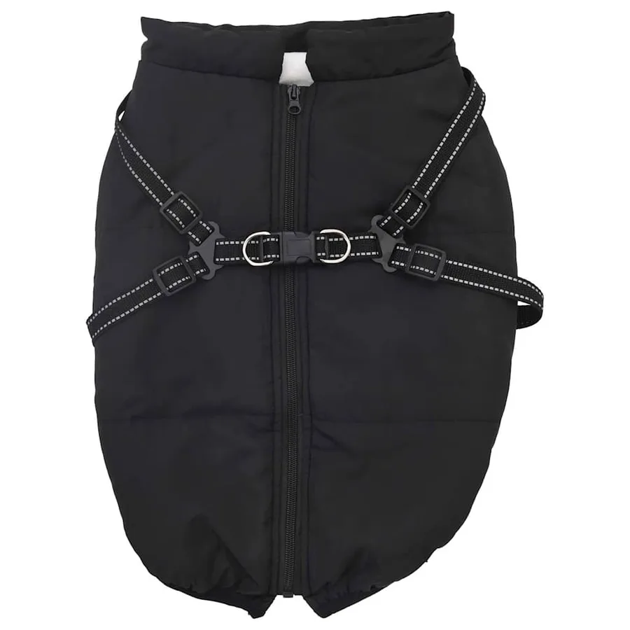 Manteau pour chiens avec harnais imperméable réfléchissant L68 - 2