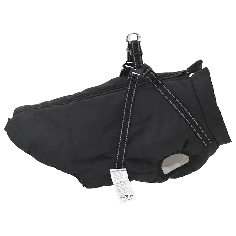 Manteau pour chiens avec harnais imperméable réfléchissant L68 - 4