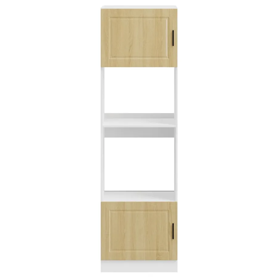 Armoires de four 2 pcs Porto chêne sonoma bois d'ingénierie - 4