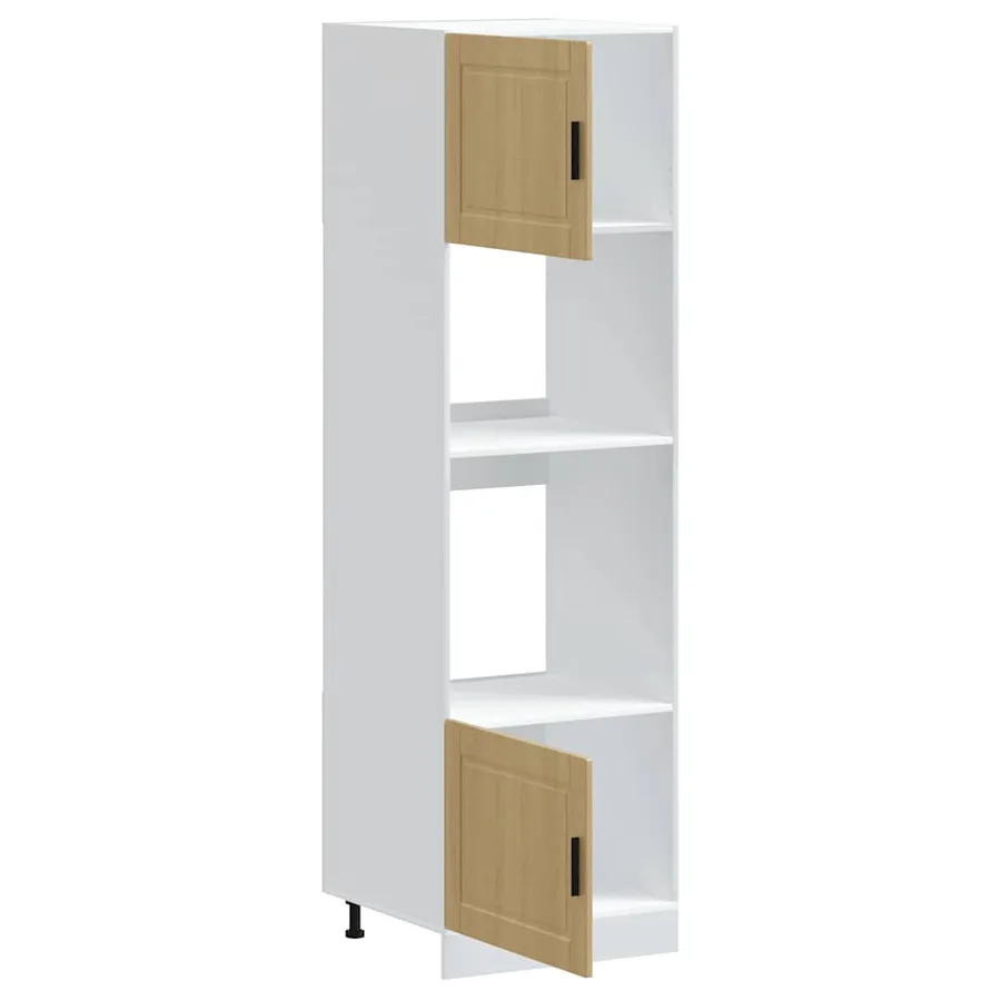 Armoires de four 2 pcs Porto chêne sonoma bois d'ingénierie - 5