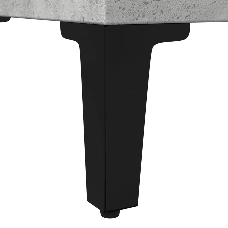 Armoire de salle de bain gris béton 30x30x190 cm - 9