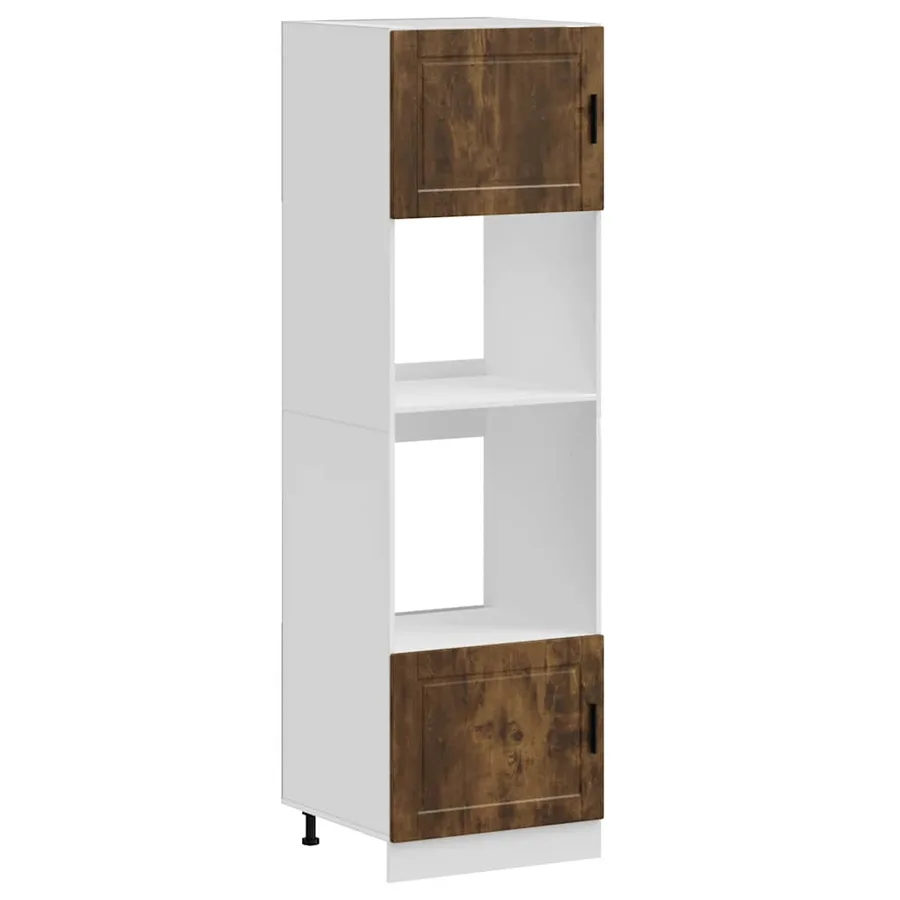 Armoires de four 2 pcs Porto chêne fumé bois d'ingénierie - 2