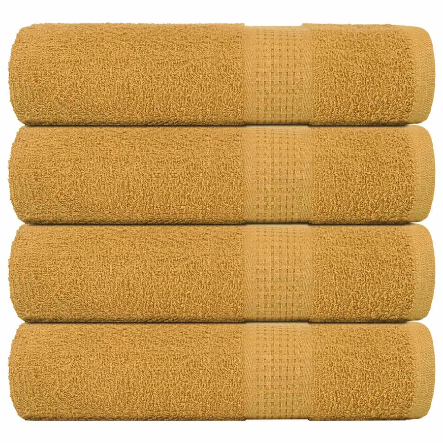 Essuie-mains FROGN 4 pcs doré 50x100 cm 360 g/m²
