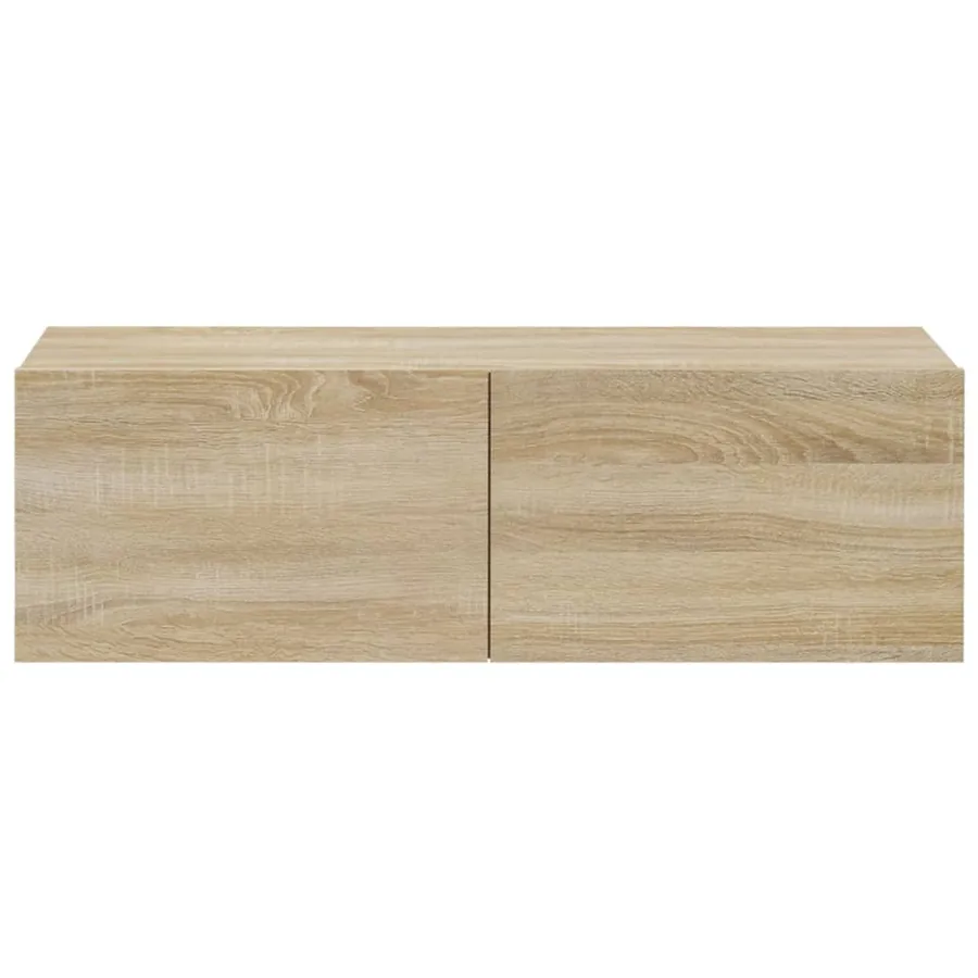 Ensemble de meubles TV 3 pcs Chêne sonoma Bois d'ingénierie - 6