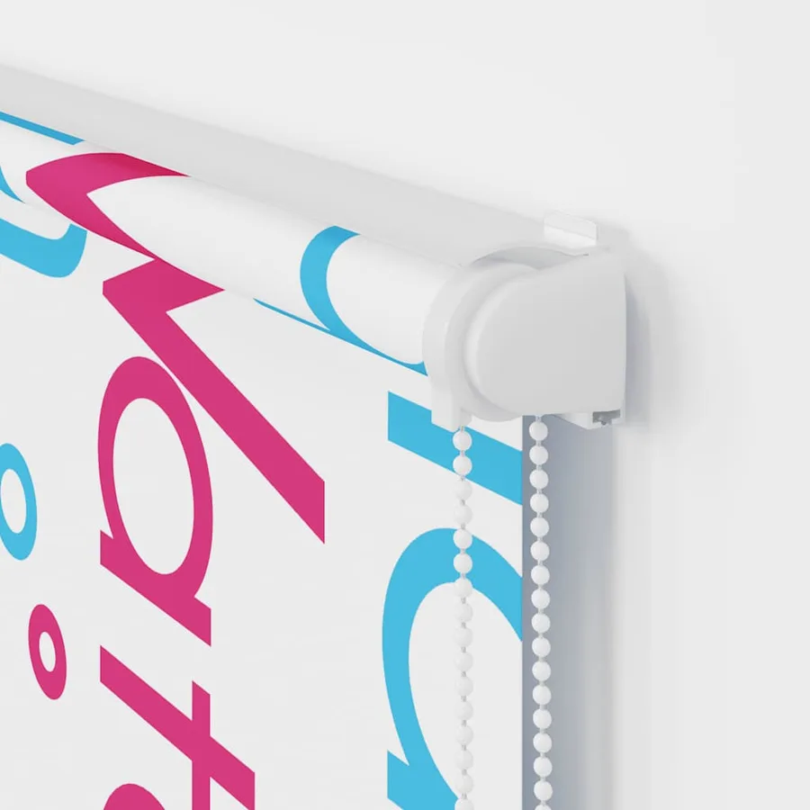 Store enrouleur de douche avec cassette largeur du tissu 126 cm - 8