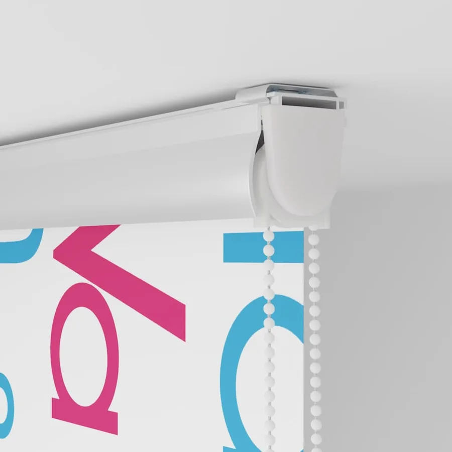 Store enrouleur de douche avec cassette largeur du tissu 126 cm - 9