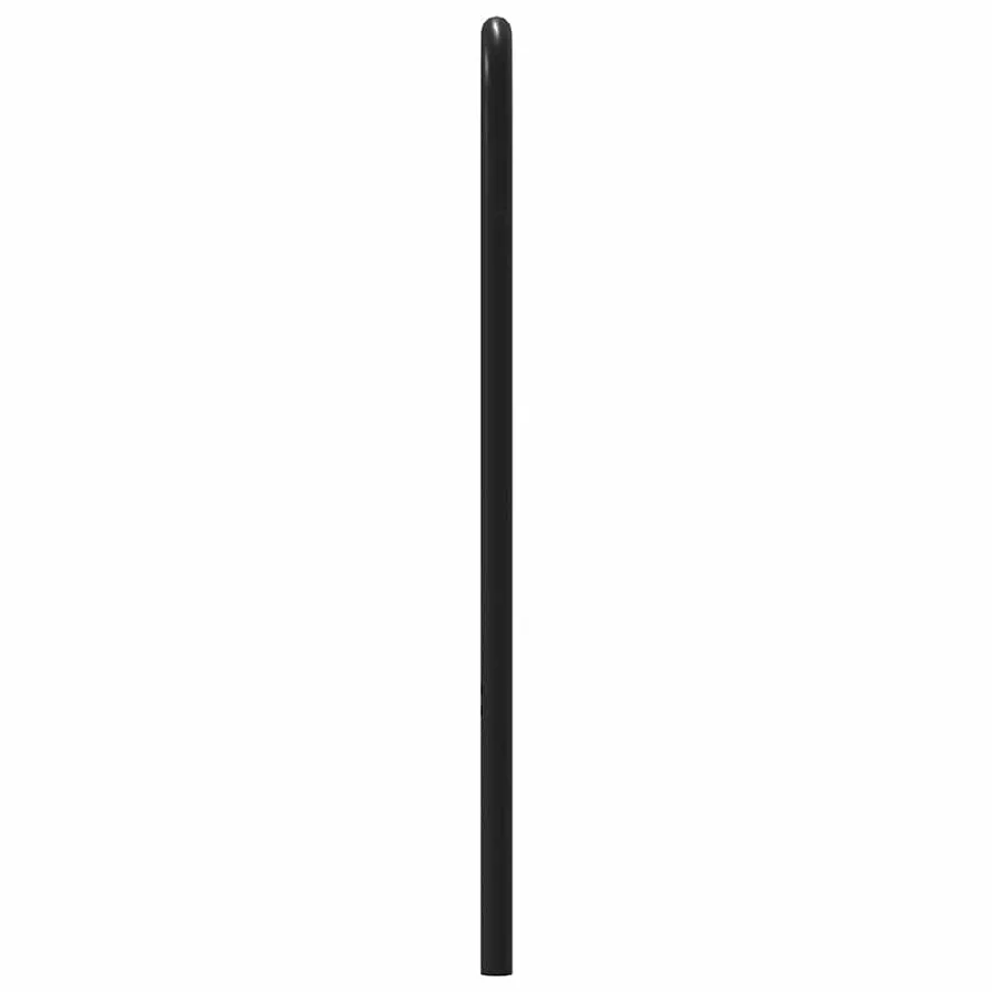 Tête de lit de remplacement chêne fumé 160 cm acier et bois d'ingénierie - 4