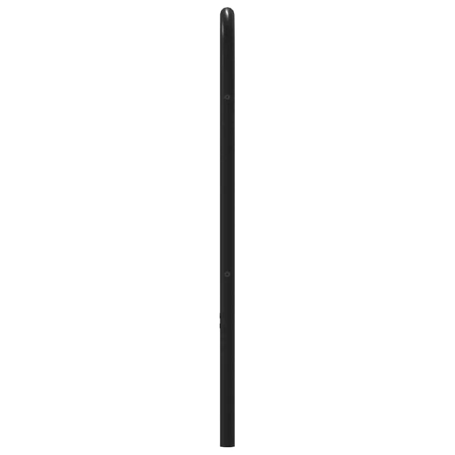 Tête de lit de remplacement chêne fumé 100 cm acier et bois d'ingénierie - 4
