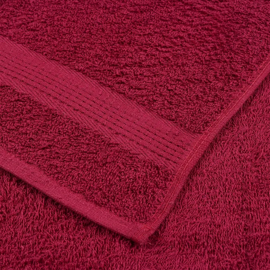 Essuie-mains FROGN 2 pcs bordeaux 50x100 cm 360 g/m² - 6
