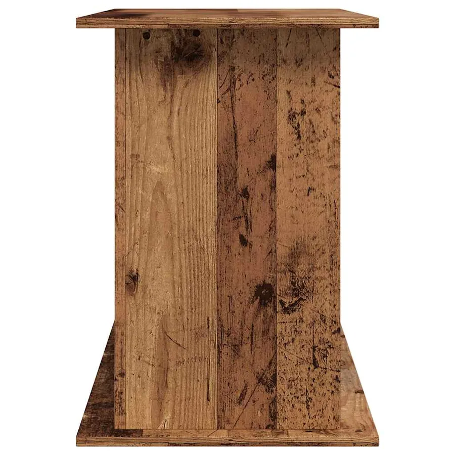 Support pour aquarium vieux bois 121x41x58 cm bois d'ingénierie - 5