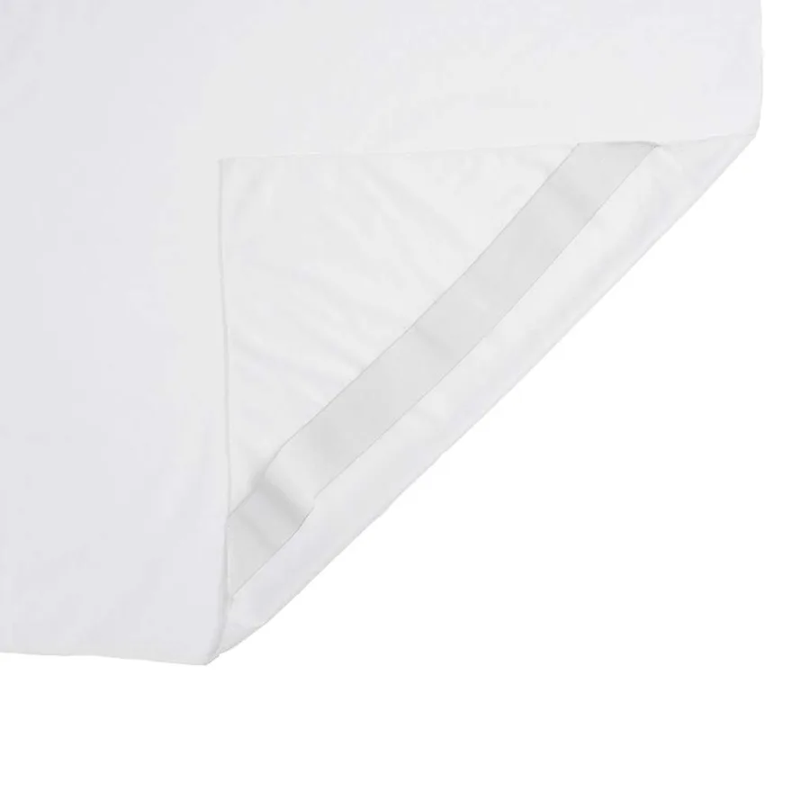 Protège-matelas blanc 180x220 cm imperméable - 4