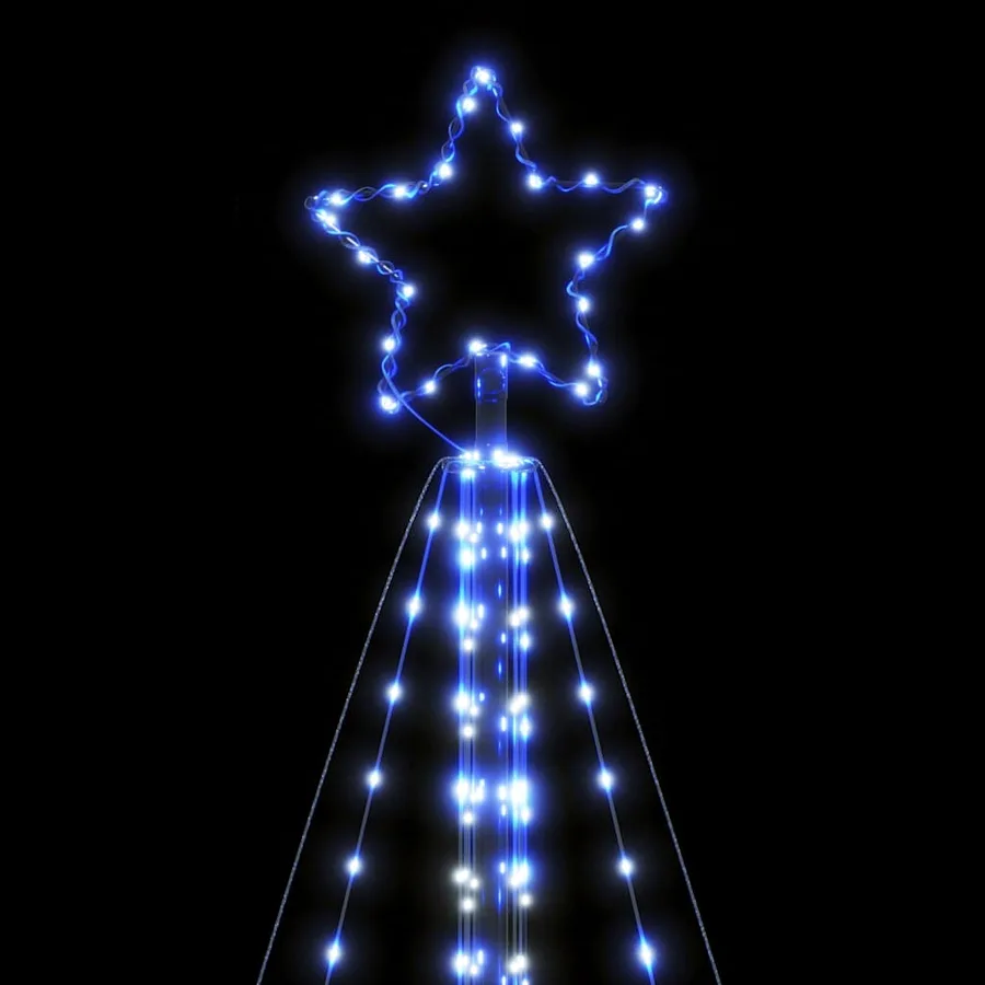 Sapin de Noël à LED 615 LED bleu 404,5 cm - 10