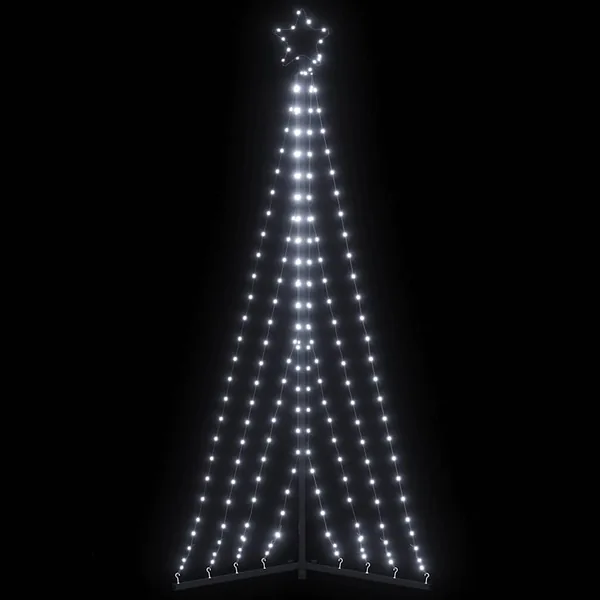 Sapin de Noël à LED 339 LED blanc froid 187 cm
