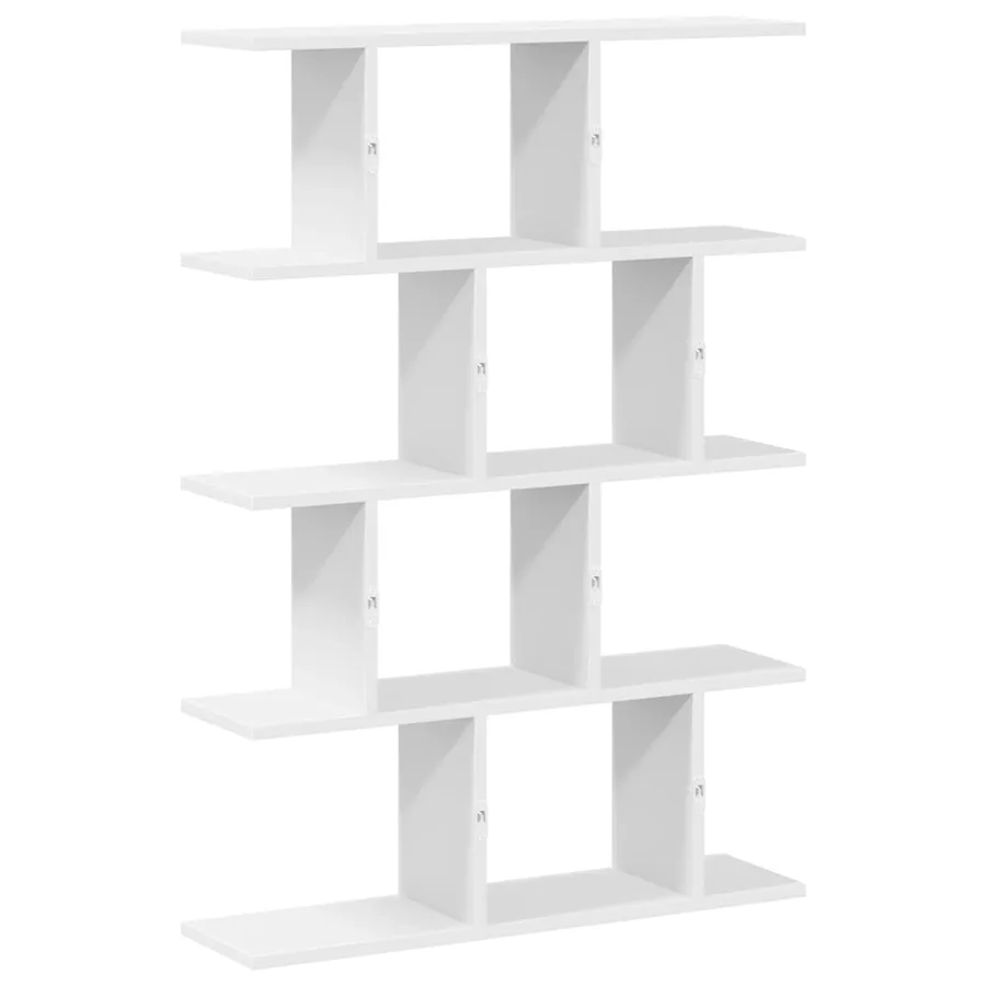 Étagère cube murale 12 compartiments blanc bois d'ingénierie - 6