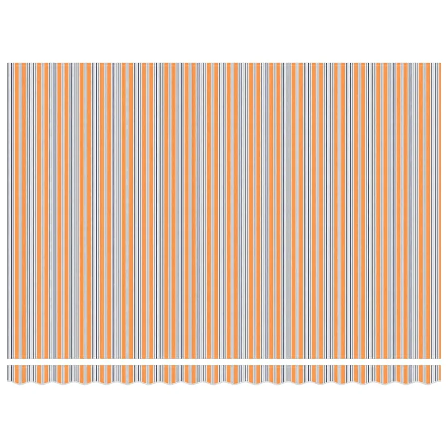 Auvent rétractable Multicolore 450 × 300 cm - 7
