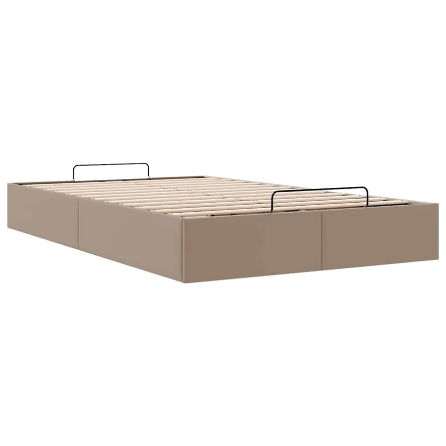 Cadre de lit ottoman sans matelas cappuccino 120x200 cm - 6
