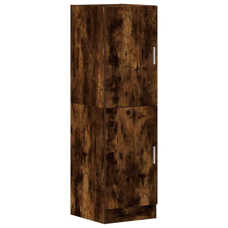 Armoire de cuisine chêne fumé 38x41,5x131,5 cm bois ingénierie - 2