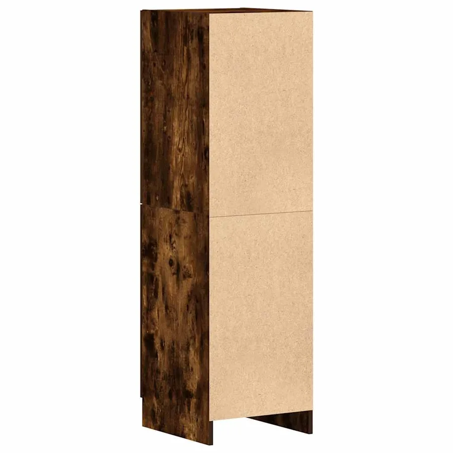 Armoire de cuisine chêne fumé 38x41,5x131,5 cm bois ingénierie - 7